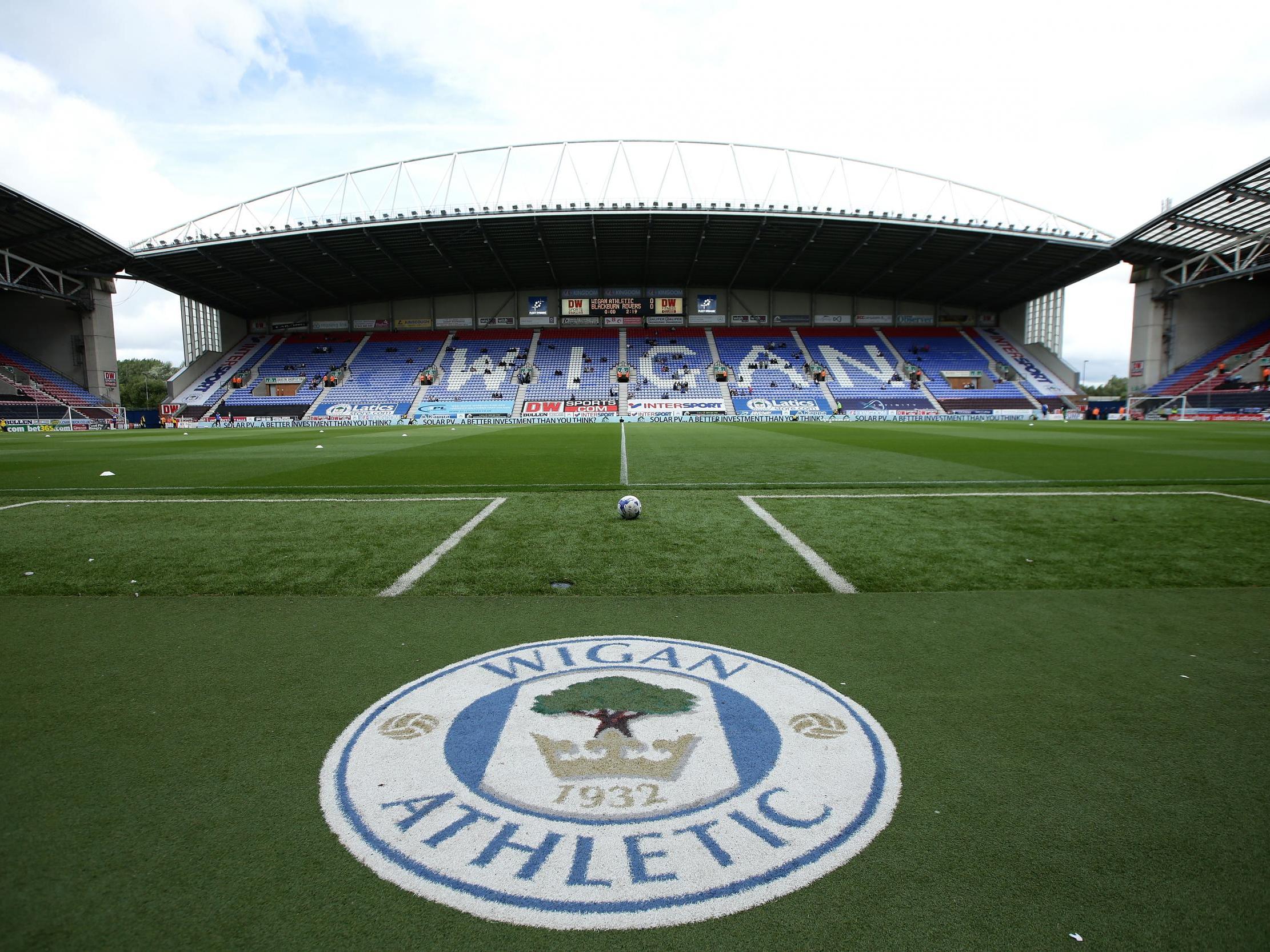 Wigan were placed into administration on Wednesday