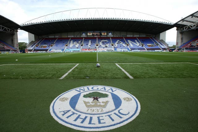Wigan were placed into administration on Wednesday