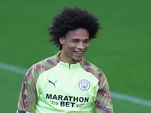Manchester City winger Leroy Sané