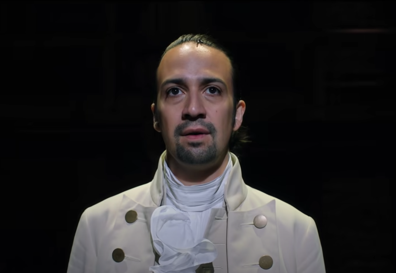 Lin-Manuel Miranda stars in the filmed version of the Broadway hit ‘Hamilton’