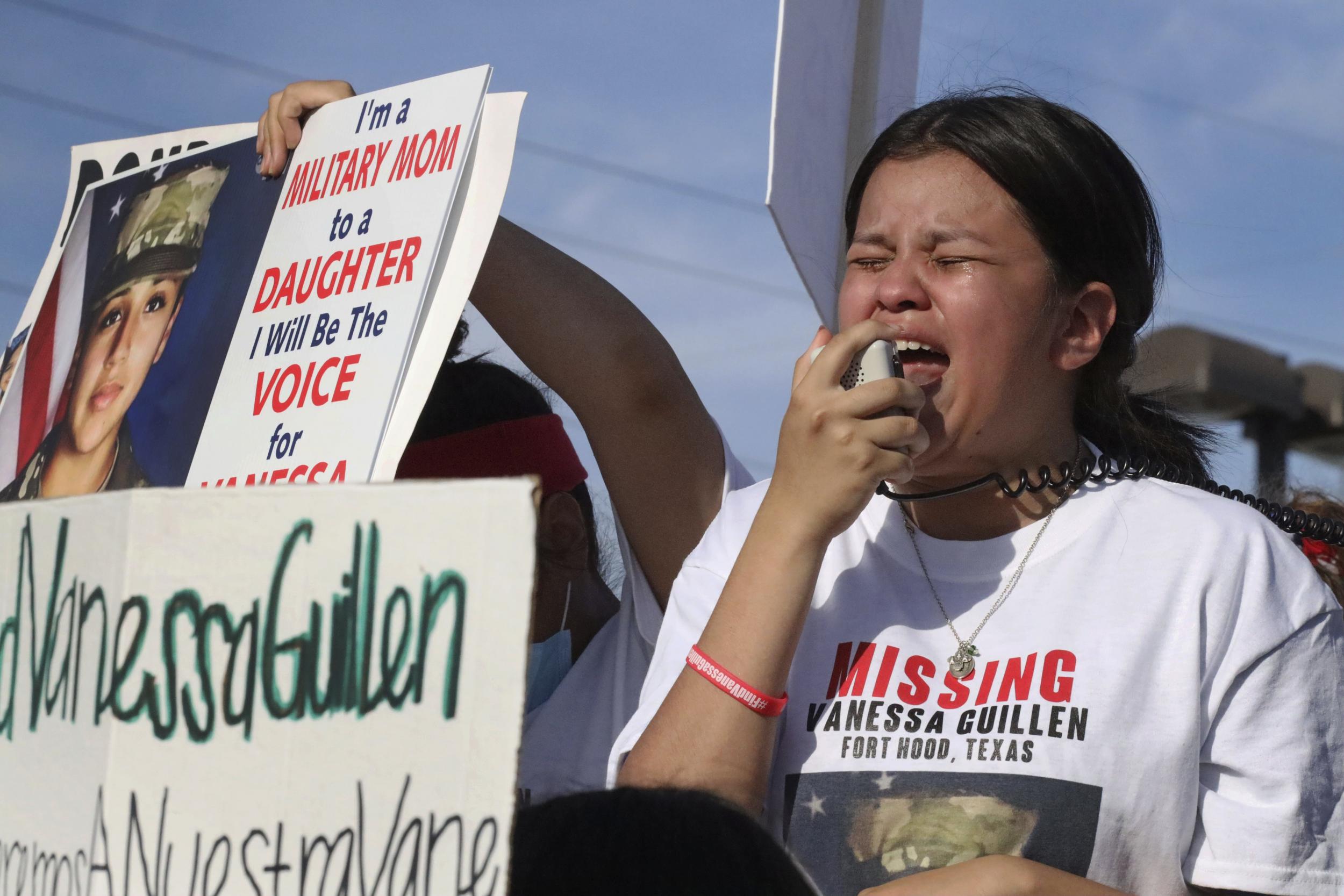 Lupe Guillen, younger sister of Vanessa Guillen