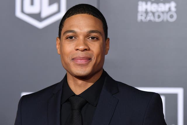 Ray Fisher at the world premier of 'Justice League' on 13 November 2017.