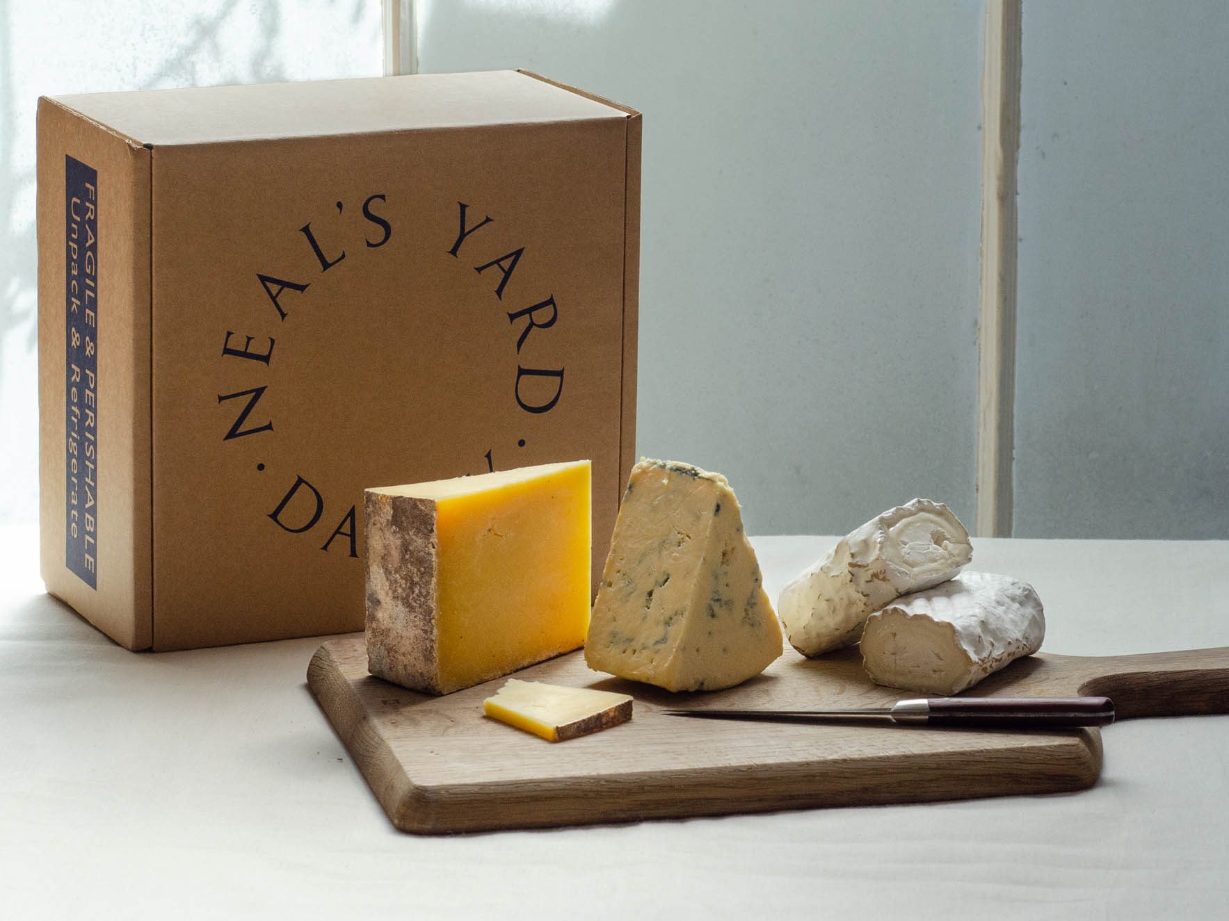 Neal’s Yard teamed up with Jamie Oliver to create the Save British Cheese?box (Neal’s Yard Dairy)
