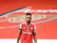 Aubameyang told to ‘sign the contract bruh’ by Arsenal teammate