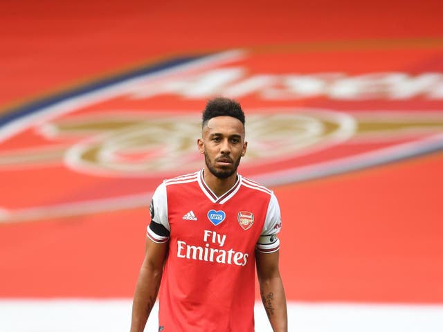 Aubameyang has one year remaining on his contract