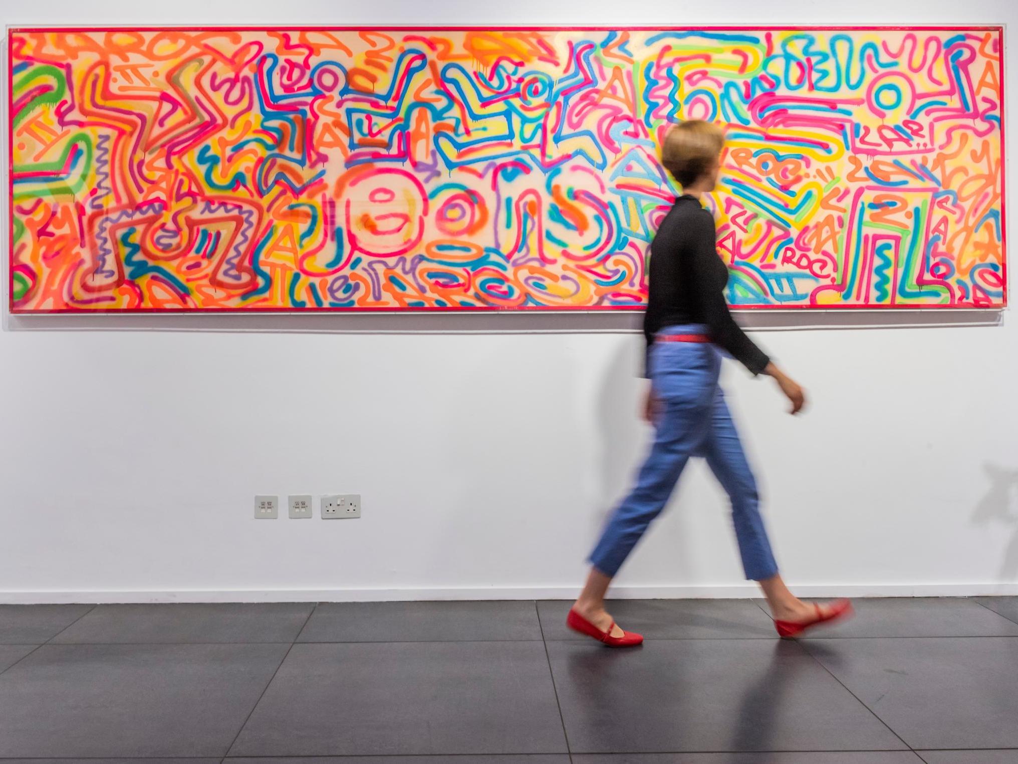 In living colour: Haring’s work celebrated black music and culture