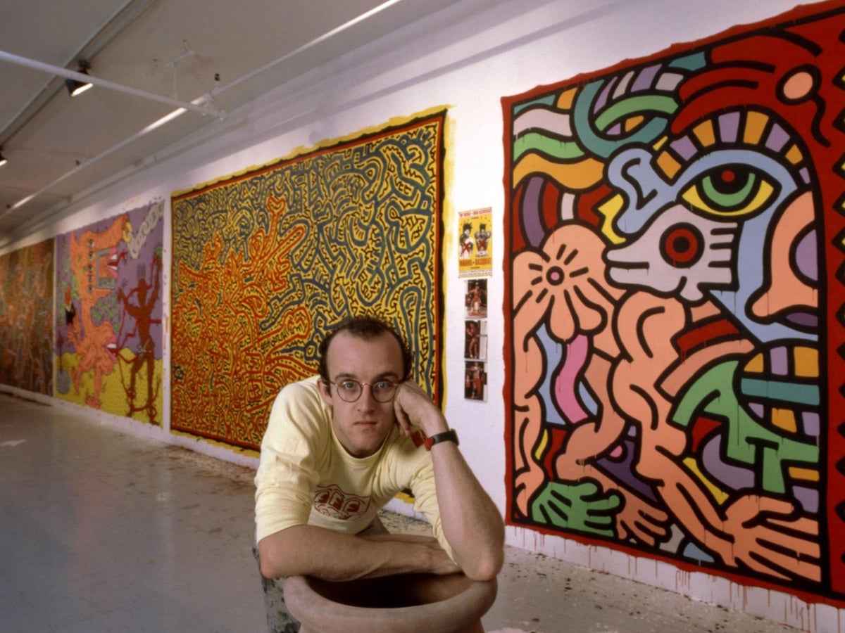 Keith Haring Art Baby