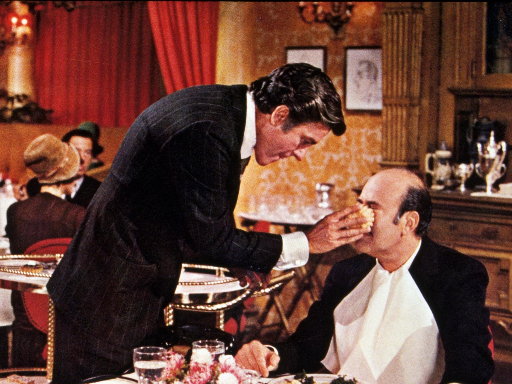 Reiner alongside Dick Van Dyke in ‘The Comic’ in 1969