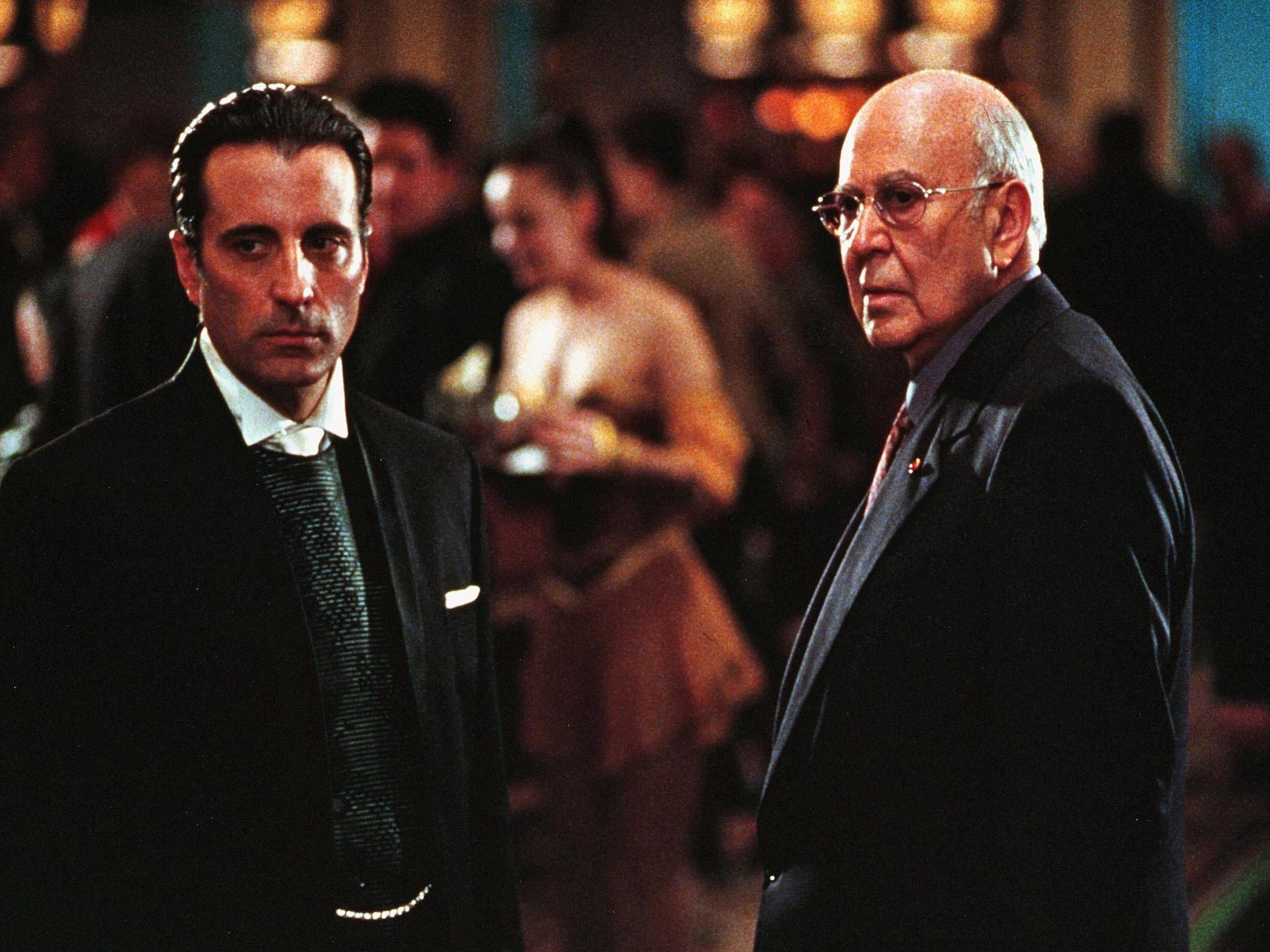 In ‘Ocean’s Eleven’ with Andy Garcia, 2001