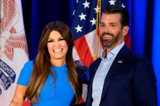 Donald Trump Jr’s girlfriend ‘tests positive for coronavirus’