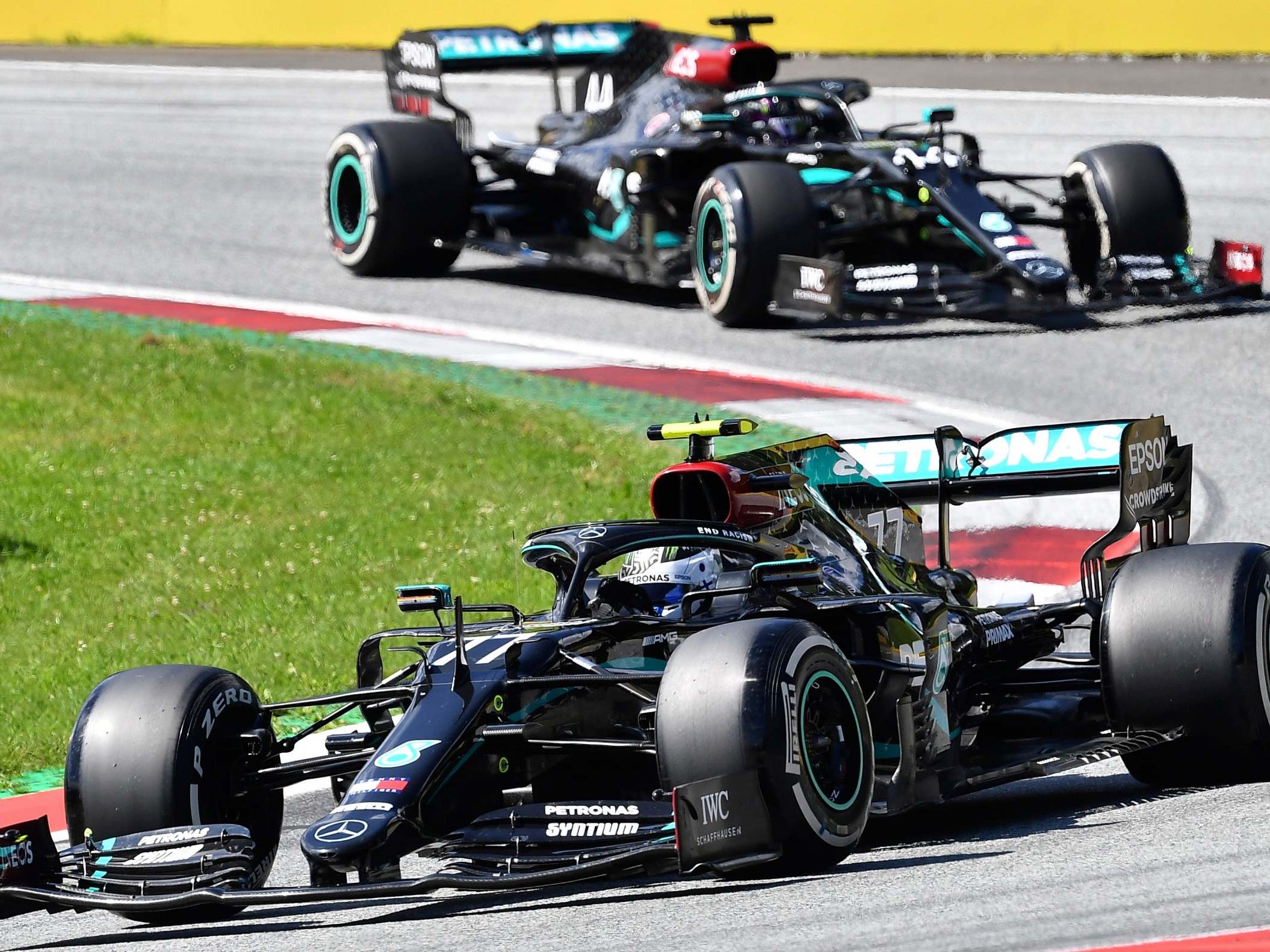 Both Bottas and Hamilton had gearbox sensor issues