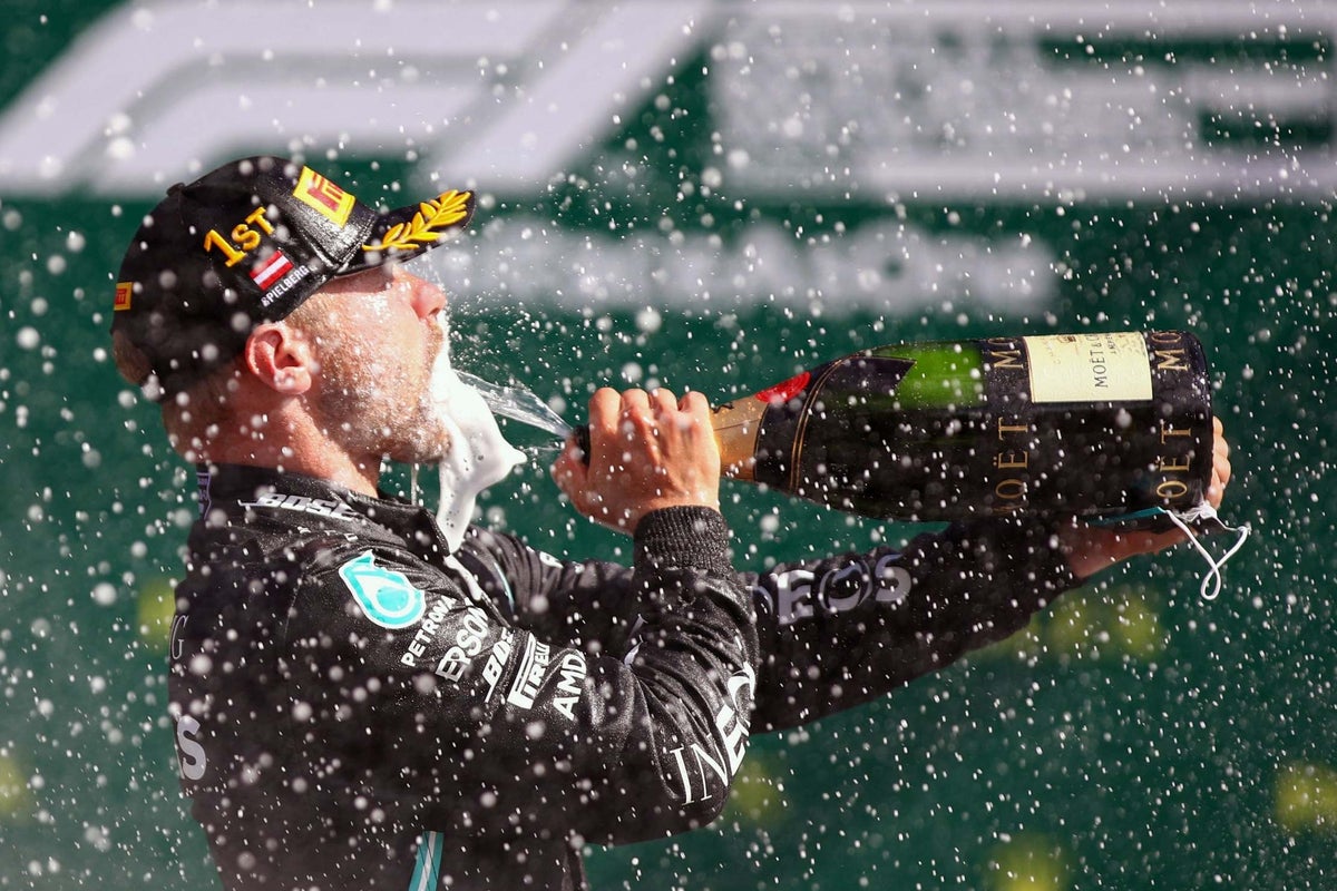 Austrian Grand Prix result: Valtteri Bottas wins as Lewis Hamilton ...