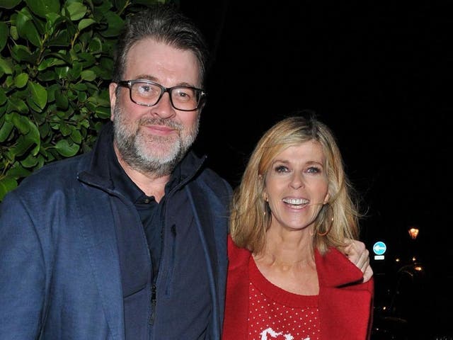 <p>Derek Draper with his wife, Kate Garraway </p>