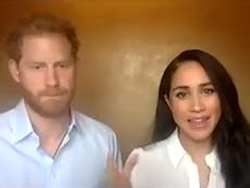 Meghan Markle and Prince Harry discuss racism during video call