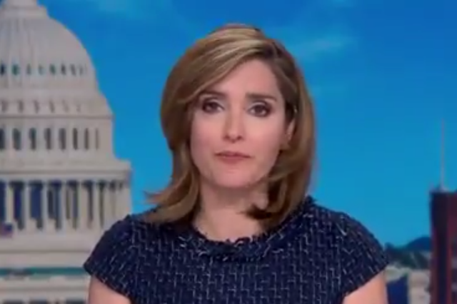 Margaret Brennan during Face the Nation on Sunday