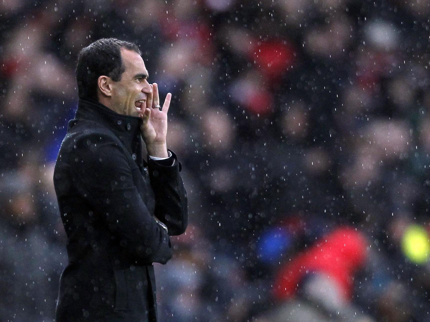 Martinez in charge of Wigan in May 2013