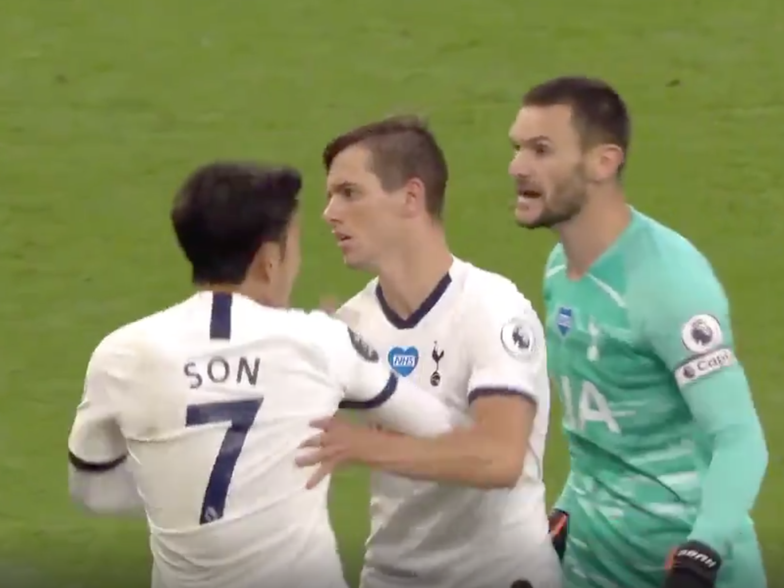Tottenham vs Everton: Hugo Lloris and Son Heung-min separated by ...