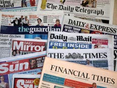 Daily Mirror and Daily Express publisher to cut 550 jobs as sales fall