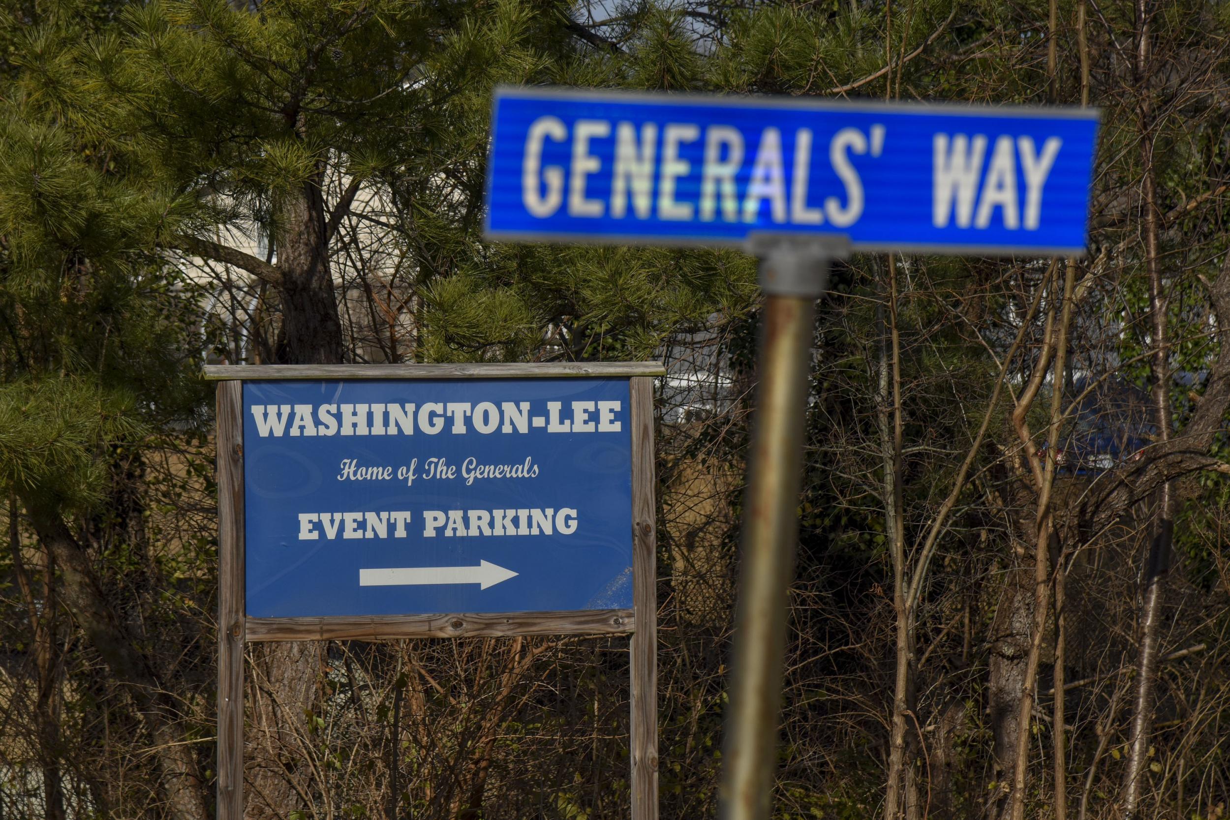 Washington-Lee High School in Arlington is named after Confederate general Robert E Lee
