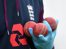 How do you get a cricket ball to swing without saliva?