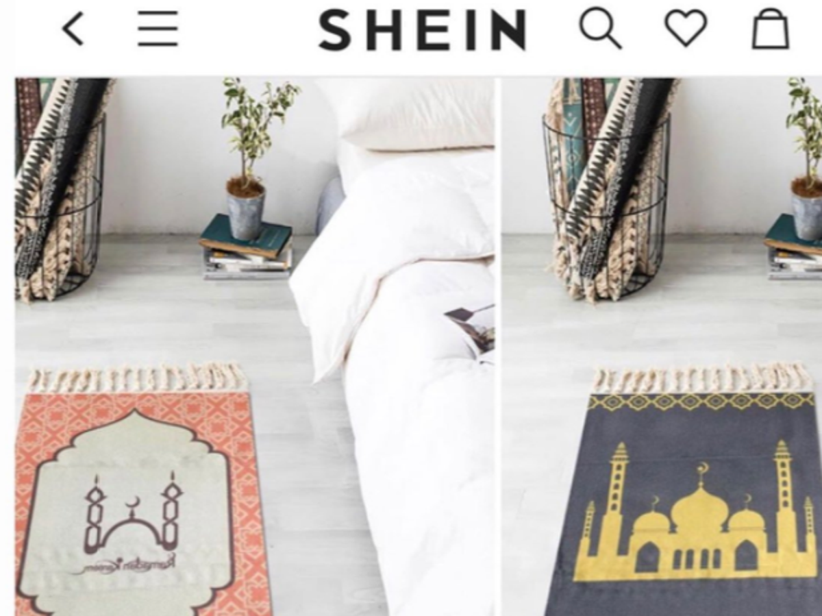 Shein apologises for advertising Islamic prayer mats as Greek “frilled