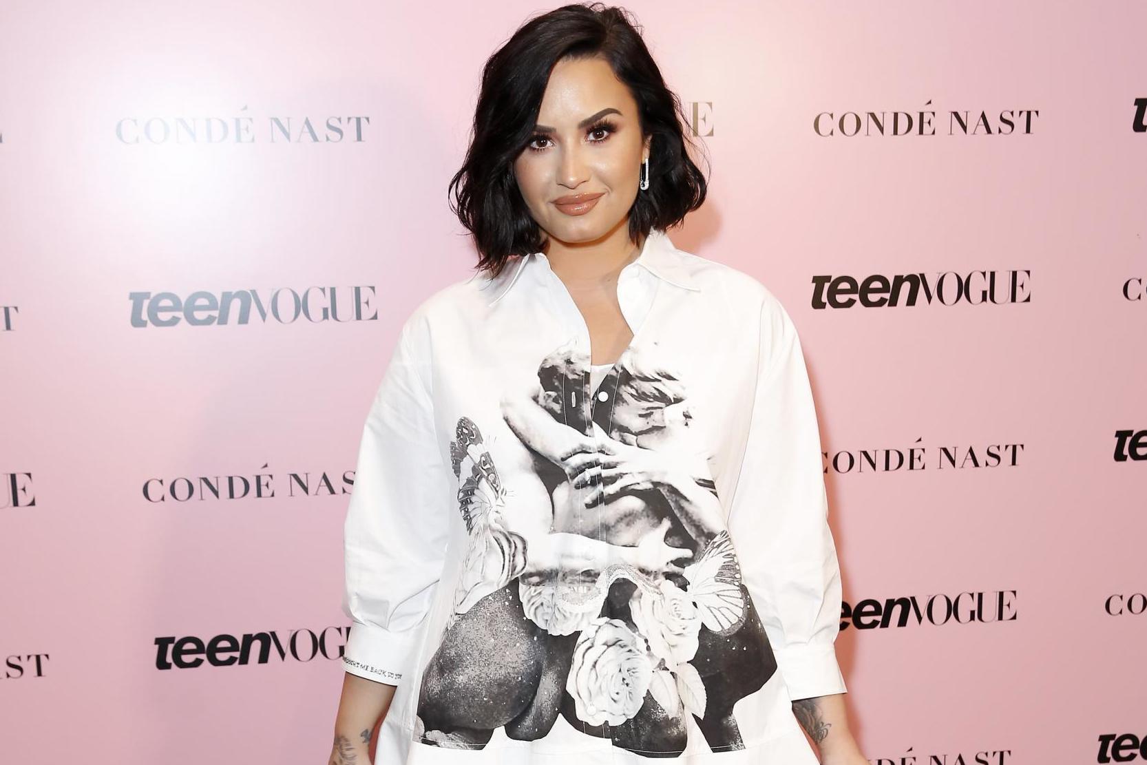 Demi Lovato reveals she relearned to 'cry' in quarantine (Getty)