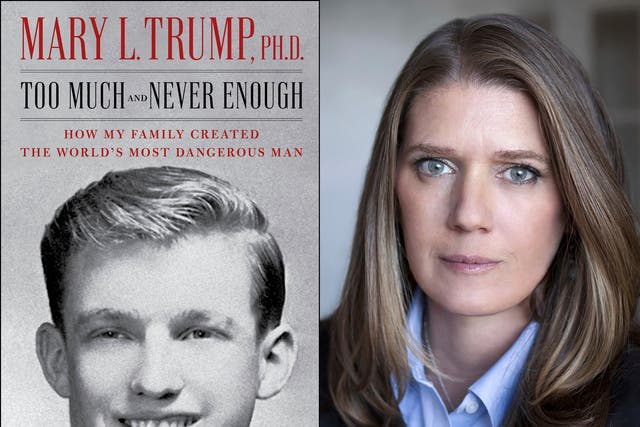 Mary Trump, niece of the president, and her tell-all book, Too Much and Never Enough: How my Family Created the World