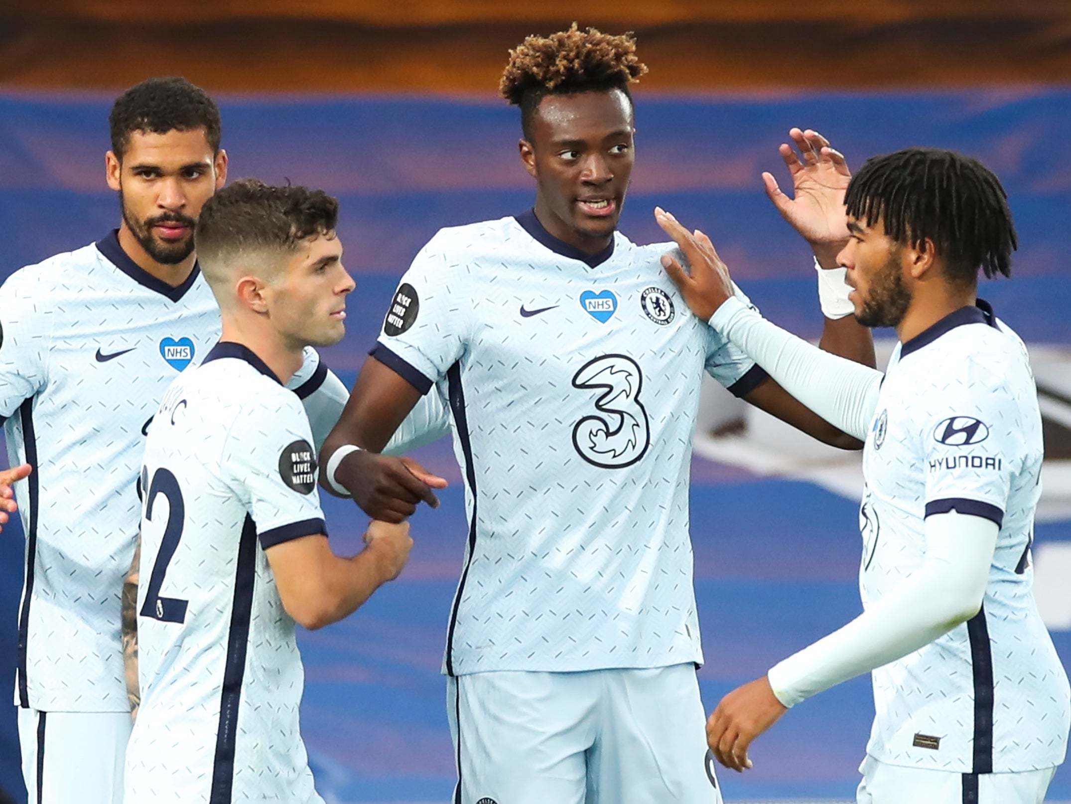 Tammy Abraham ended his goal drought with Chelsea's third