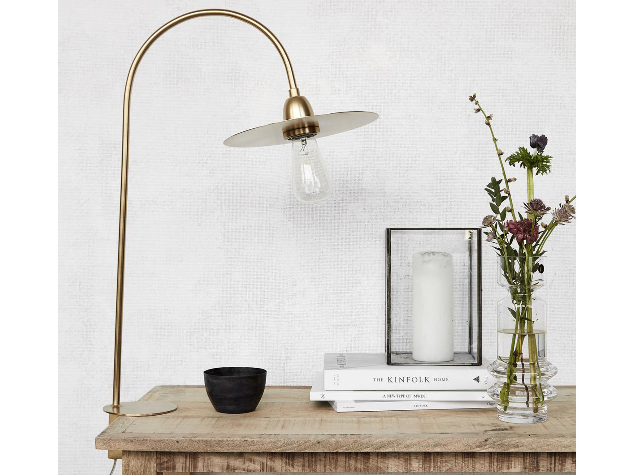 tanner copper table lamp
