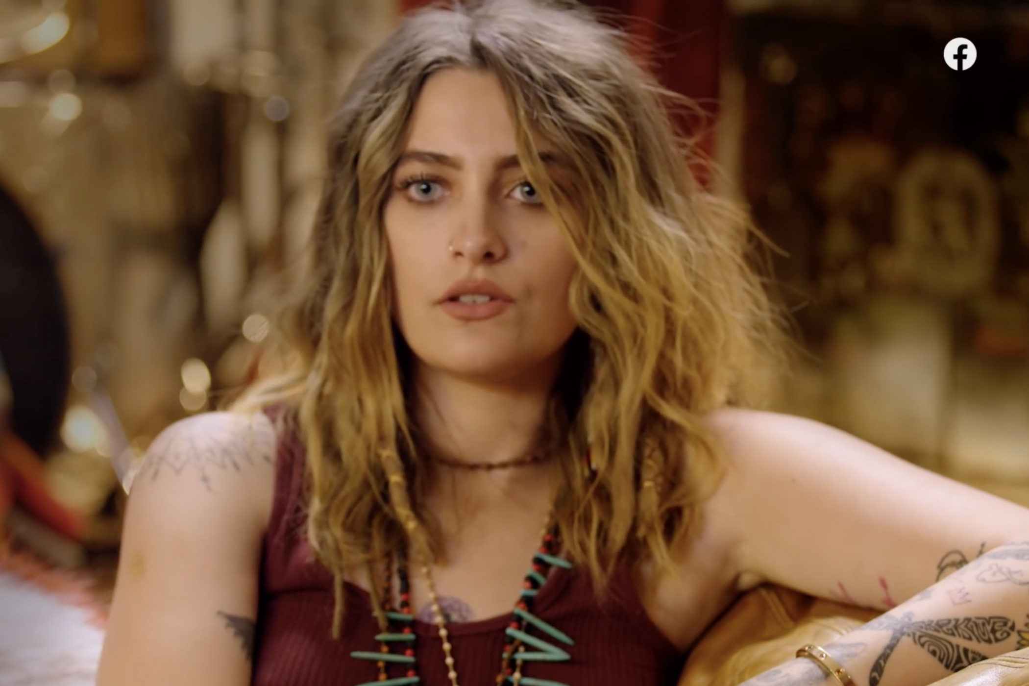 Paris Jackson has opened up about her struggles with body image and self-harm (Facebook)
