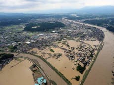 Millions warned to evacuate as Japan battered by severe flooding