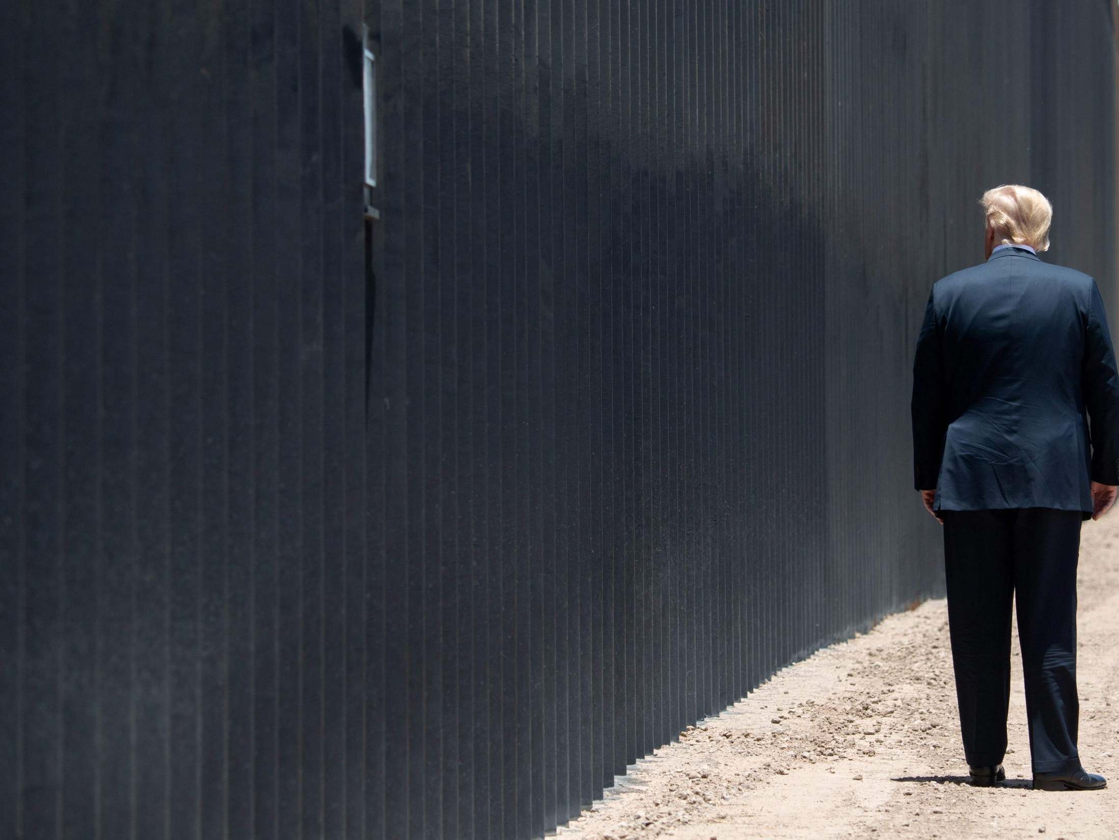 The 'big, beautiful' Mexican border wall could cause tensions between the two leaders