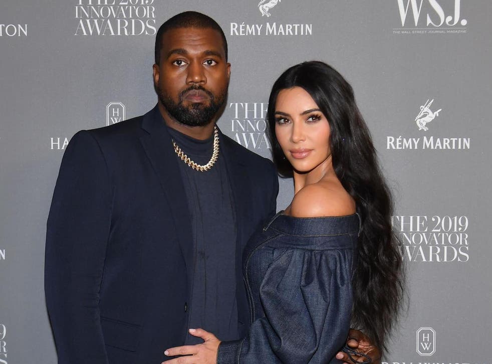 Kanye West and Kim Kardashian West on 6 November 2019 in New York City.