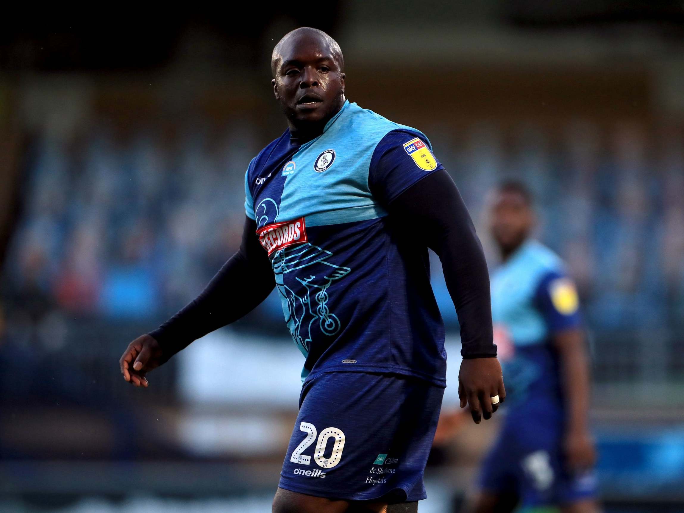 Adebayo Akinfenwa claimed he was called a 'fat water buffalo' by a member of Fleetwood Town