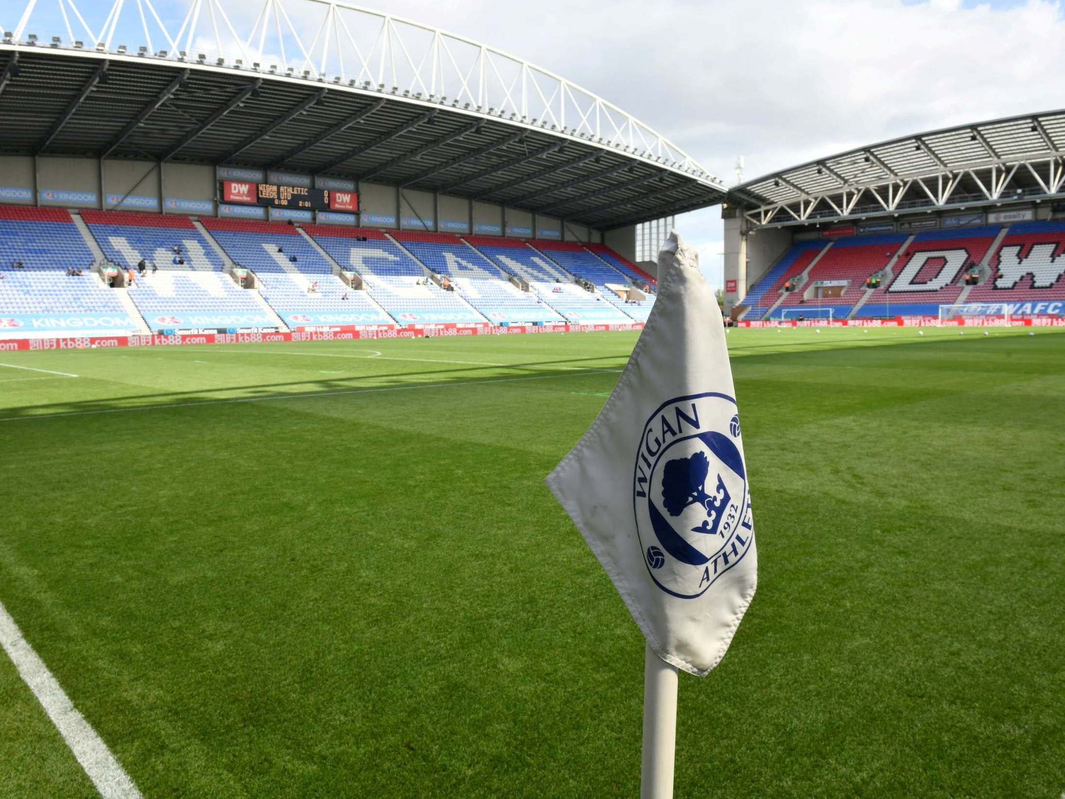 Wigan Athletic were placed in administration overnight in an 'unprecedented' scenario