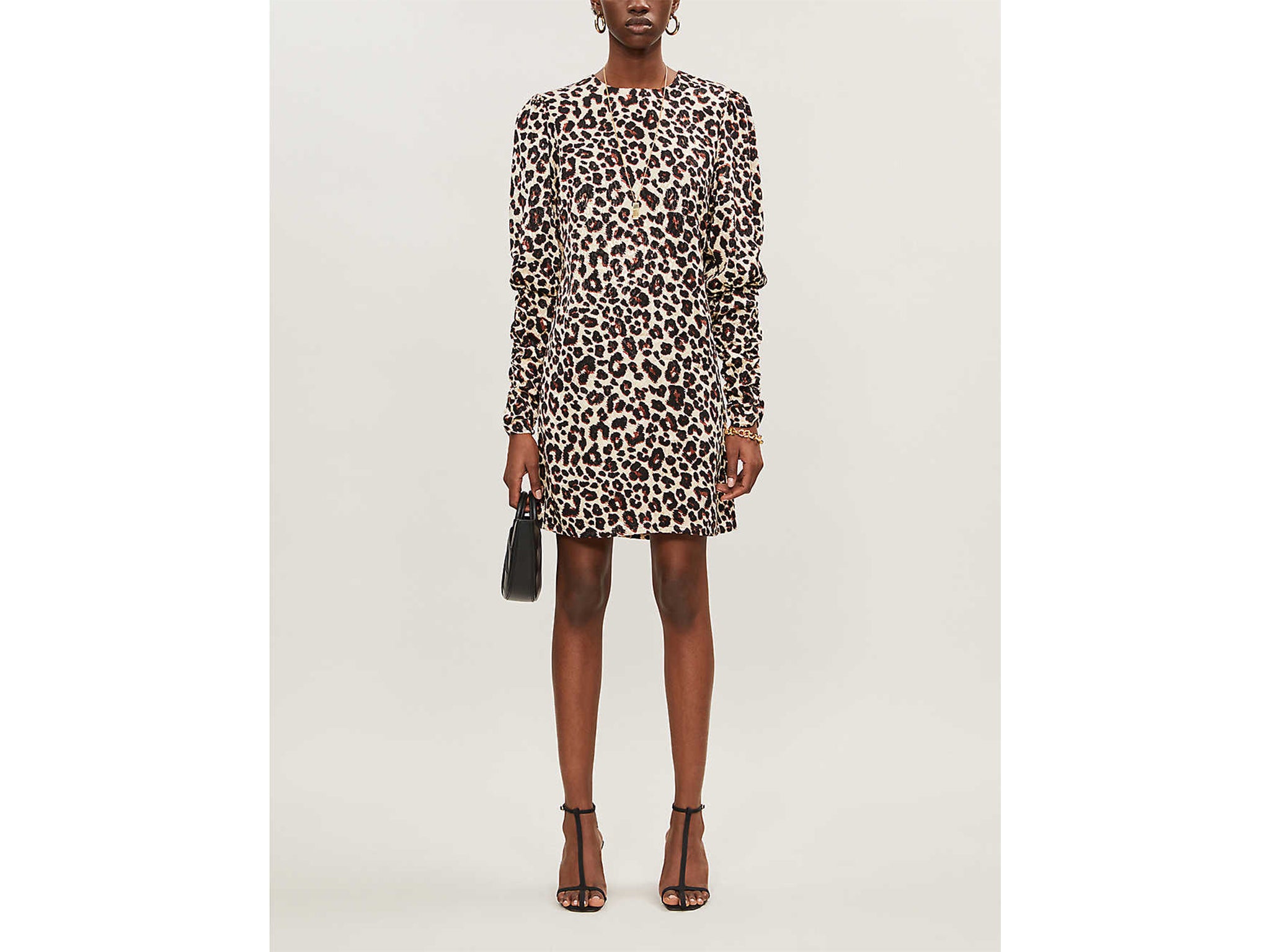 Step out in style this summer with this leopard-print mini