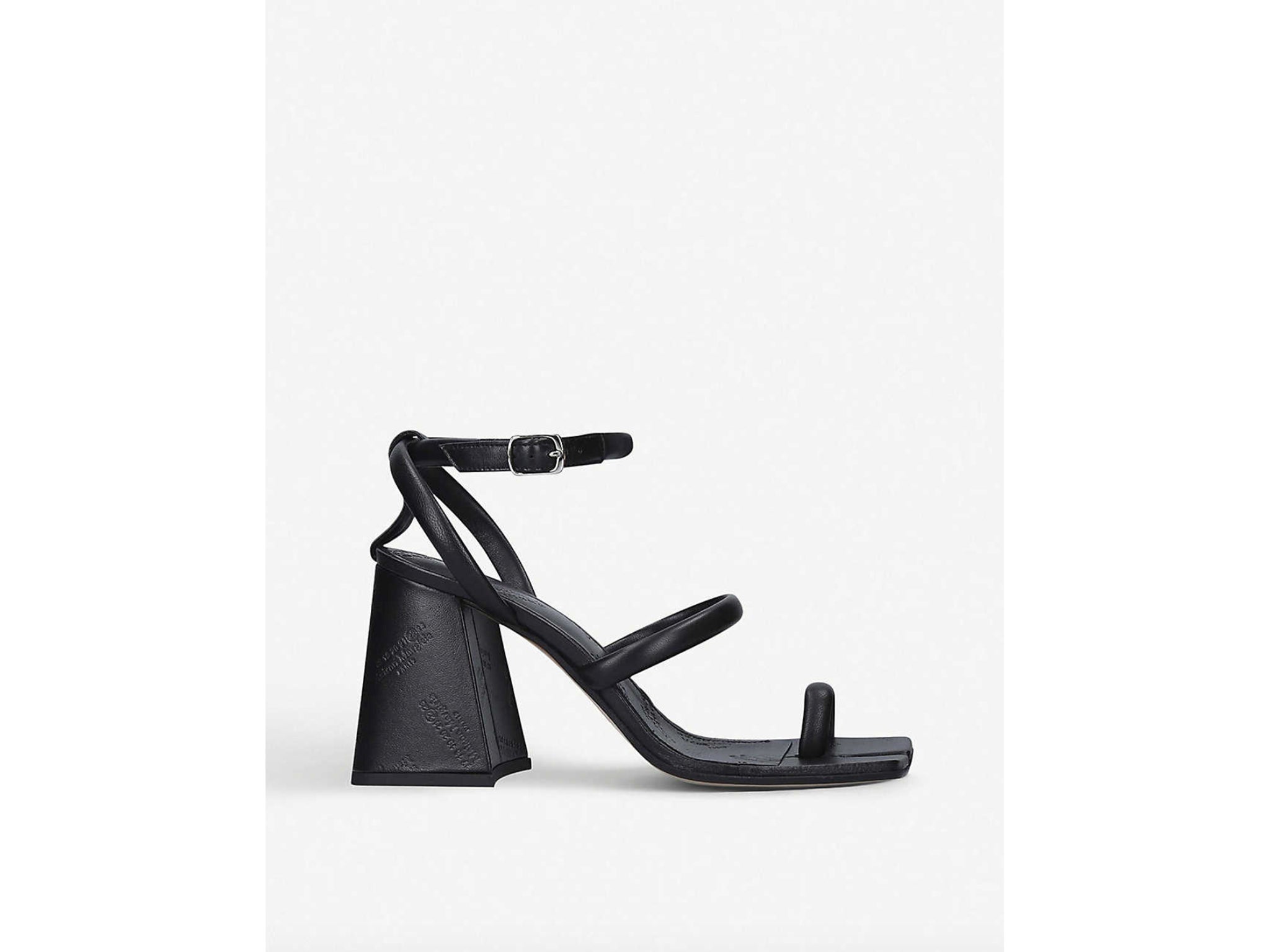 A simple black heeled pair of shoes will go with everything in your wardrobe