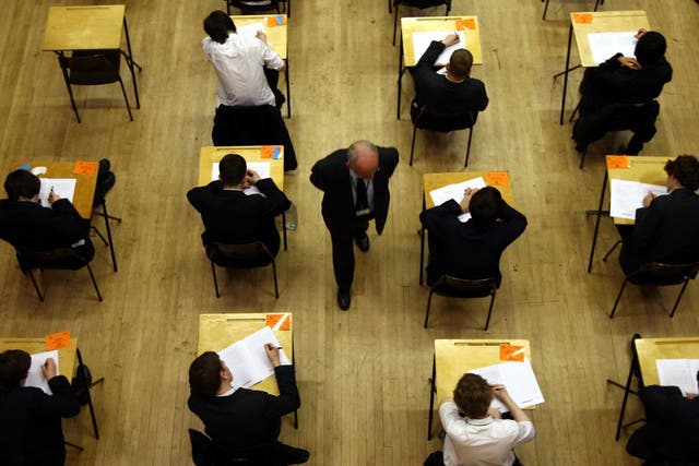 A-Level students were unable to take their exams this year due to the lockdown