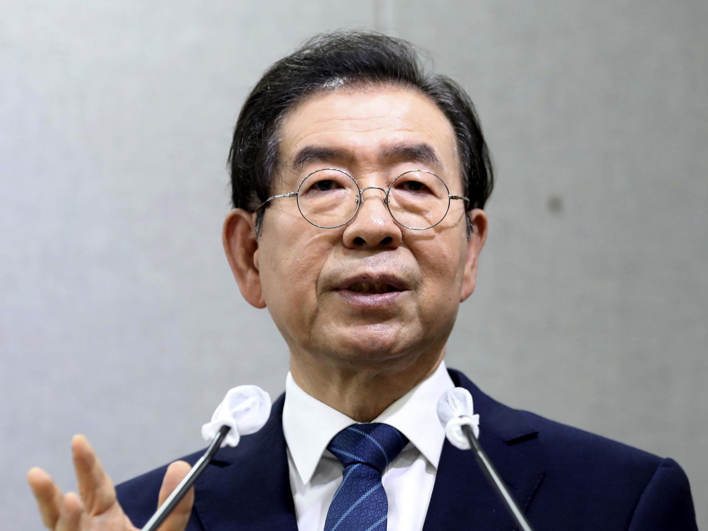 Park Won-soon: Seoul mayor found dead | The Independent