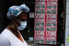 US suffers worst economic decline on record in second quarter