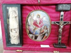 ‘Vampire-slaying kit’ containing Bible and pistol up for auction