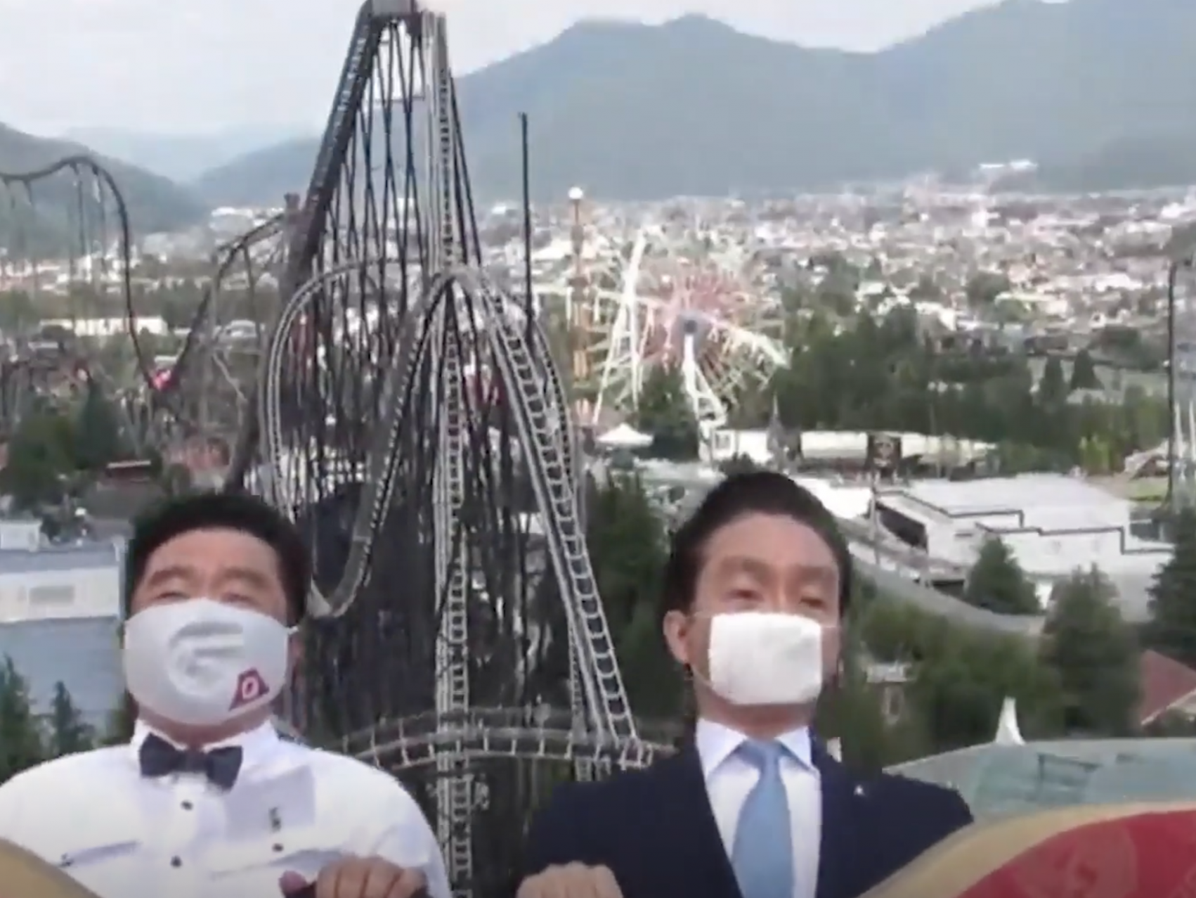 Japanese theme park asks visitors to 'scream inside your heart' on rollercoasters to avoid spreading coronavirus