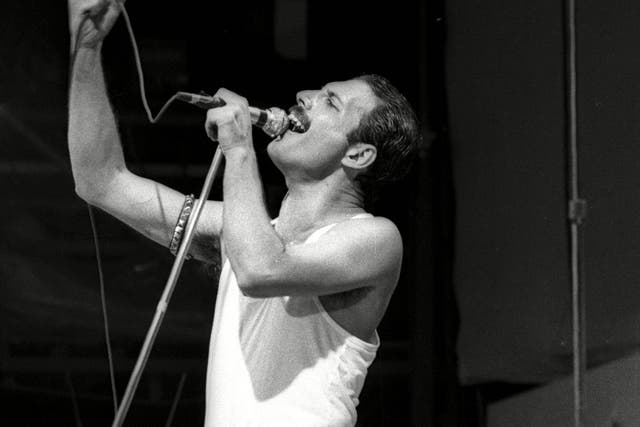 ‘Aaaaaay-o! Aaaaaay-o!’ – Freddie Mercury performs at Live Aid