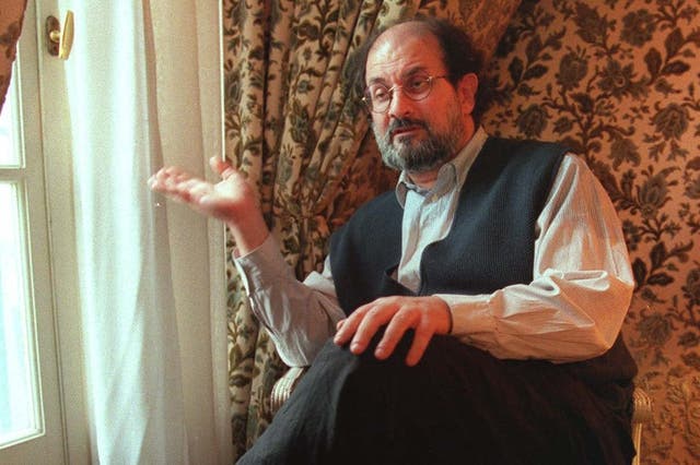 Rushdie in 1996