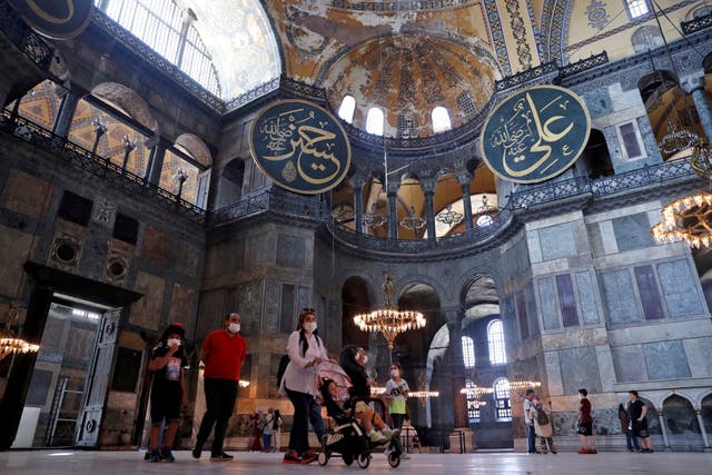 Hagia Sophia, also known as Ayasofia