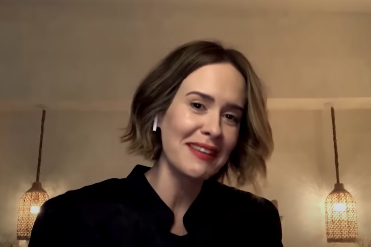 Sarah Paulson dodges question about Lea Michele's on-set behaviour