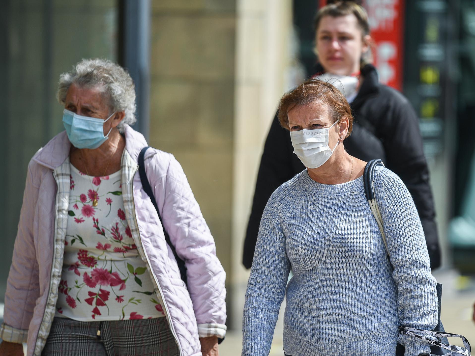 Shoppers on Princes Street in Edinburgh on Friday