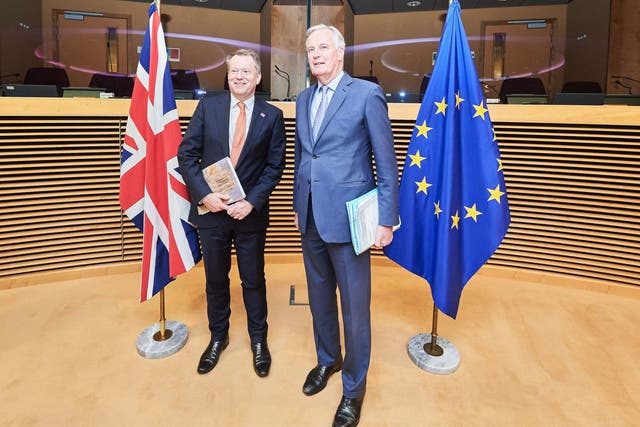Since lockdown eased, the EU’s chief negotiator Michel Barnier has held four working dinners with David Frost, his UK counterpart