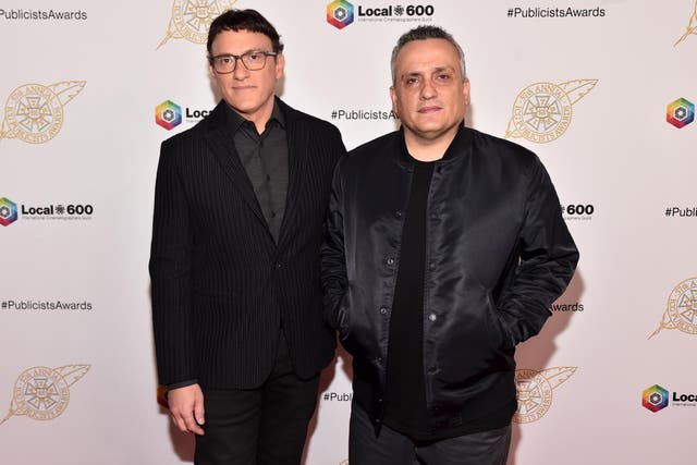 Anthony and Joe Russo on 7 February 2020 in Beverly Hills, California.