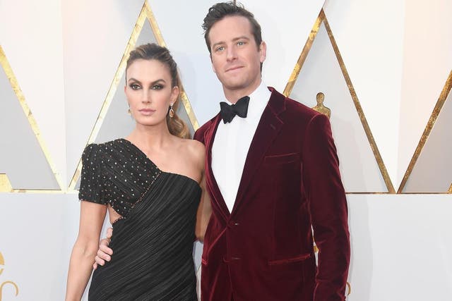 Armie Hammer and Elizabeth Chambers announce decision to divorce (Getty)